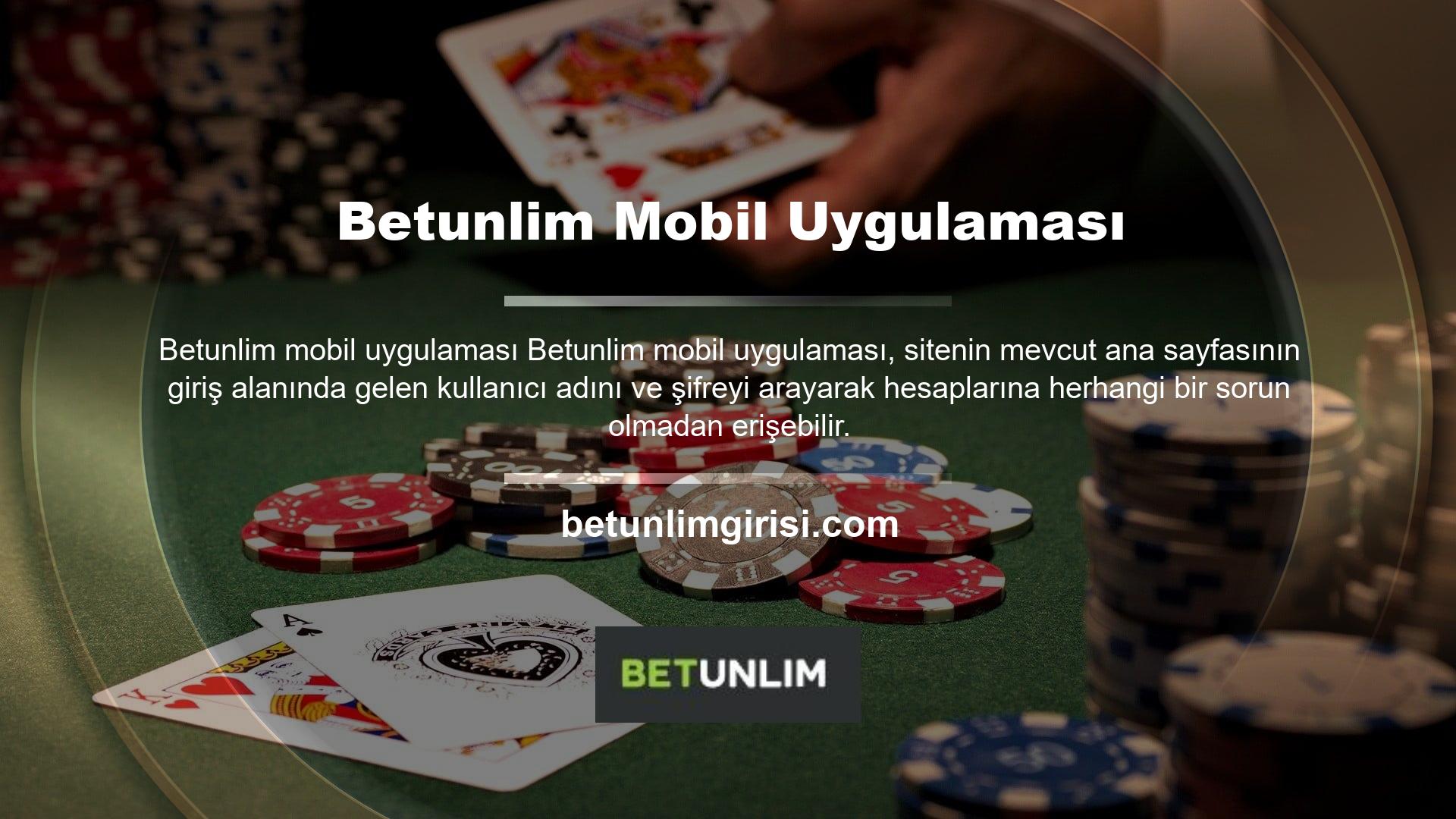 Betunlim web sitesi oturum açma adresini zaman zaman değiştirebileceğinden, her zaman farkında olmalı ve web sitesine erişim sağlamalısınız
